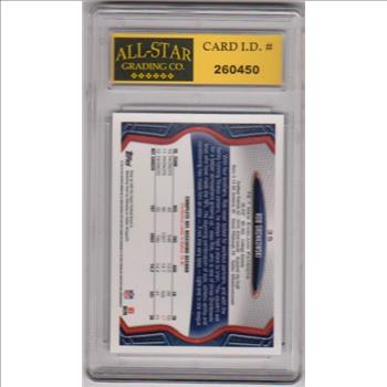 Graded 10 - Rob Gronkowski 2013 Topps Chrome #35 Card