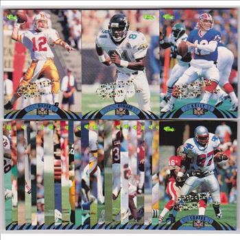 Only 499 Exist - 25 Different 1995 Classic NFL Experience Printers Proof Insert Cards w/ Jim Kelly + More