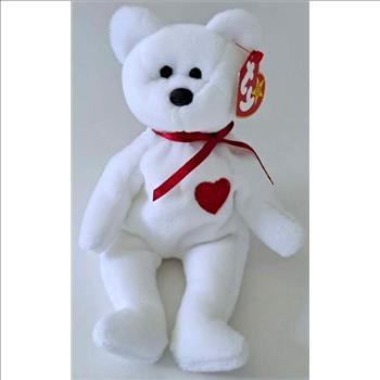 1993 Ty Beanie Baby VALENTINO THE BEAR - New With Tags
