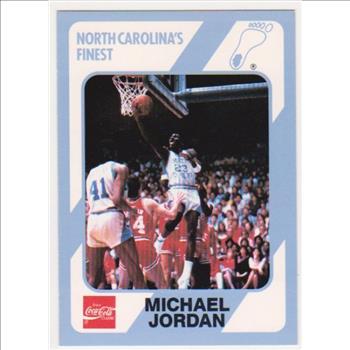 Michael Jordan 1989 North Carolina #14 College Card