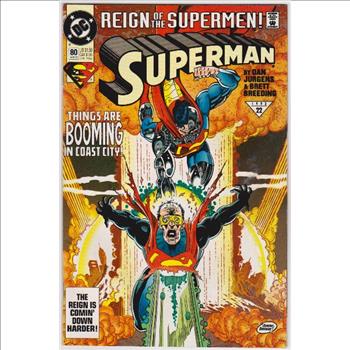 1993 DC Comics SUPERMAN #80 Issue 
