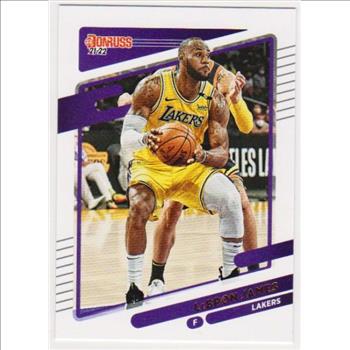 Lebron James 2021-22 Donruss #12 Card