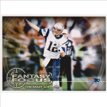 Tom Brady 2014 Topps Fantasy Focus #FF-TB Insert Card
