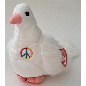 2002 Ty Beanie Baby SERENITY THE DOVE - With Original Tags
