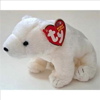 2002 Ty Beanie Baby FRIDGE THE POLAR BEAR - With Original Tags
