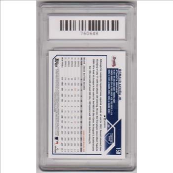 Graded Gem Mint 10 - Ronald Acuna Jr. 2023 Topps #150 Card
