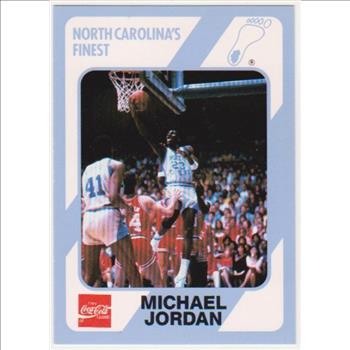 Michael Jordan 1989 North Carolina #14 College Card