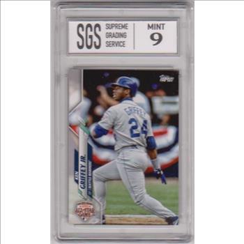 Graded Mint 9 - Ken Griffey, Jr. 2020 Topps Update #U-190 Card