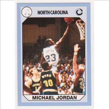 Michael Jordan 1990 North Carolina #89 College Card