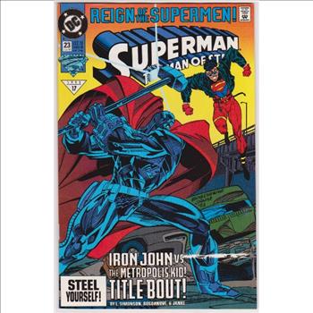 1993 DC Comics Superman The Man Of Steel #23 Issue