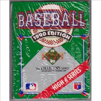 Sealed 1990 Upper Deck High # Series 100 Card Factory Set