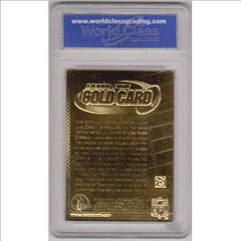 Graded Gem Mint 10 - Tom Brady 2003 Merrick Mint 23 Kt Gold Card
