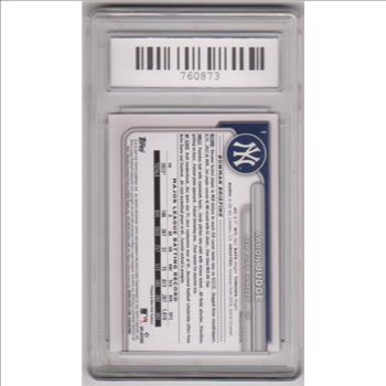 Graded Gem Mint 10 - Aaron Judge 2024 Bowman #7 Card