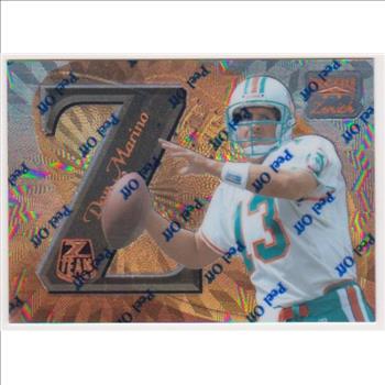 1997 Zenith Z-Team Dan Marino #ZT2 Promo Card