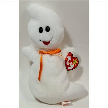 1995 Ty Beanie Baby SPOOKY THE GHOST - With Original Tags