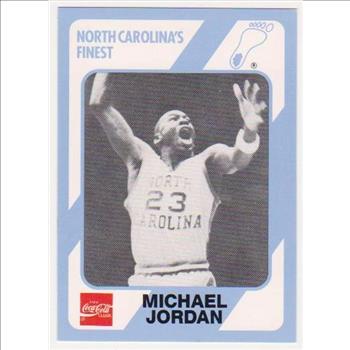 Michael Jordan 1989 North Carolina #65 College Card