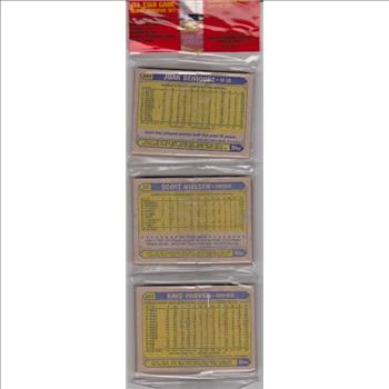1987 Topps Baseball 49 Card Rack Pack w/ Lou Whitaker On Front