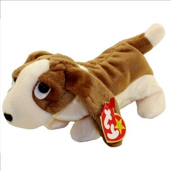 1998 Ty Beanie Baby TRACKER THE BASSET HOUND DOG - New With Tags
