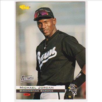 Rookie - Michael Jordan 1994 Classic Minor League #1 Card