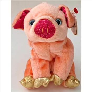 2000 Ty Beanie Baby Zodiac Pig - With Original Tags
