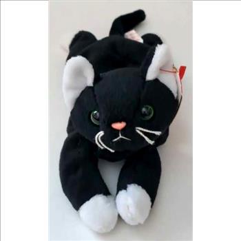 1993 Ty Beanie Baby Zip The Cat - With Original Tags