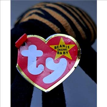 1996 Ty Beanie Baby Spinner The Spider - With Original Tags Attached