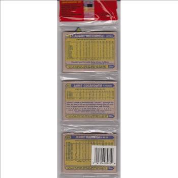 1987 Topps Baseball 49 Card Rack Pack w/ Kirby Puckett On Front