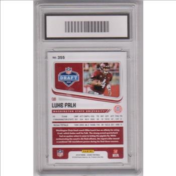 Rookie Graded Gem Mint 10 - Luke Falk 2018 Score #355 Card