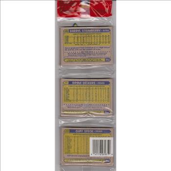 1987 Topps Baseball 49 Card Rack Pack w/ Lou Whitaker On Front