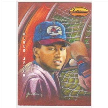  Derek Jeter Rookie - 1994 Ted Williams Company Gardiner Collection #DG-3 Dan Gardiner Insert Card
