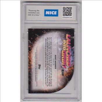 Graded Nice Mint 9 - Kurt Warner 2024 Topps Chrome Cosmic Launched Into Orbit #LIO-13 Insert Card