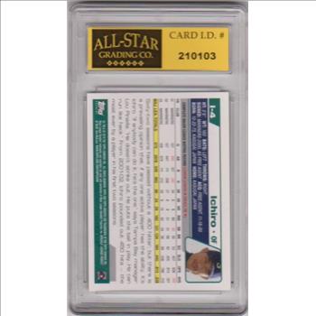 Graded 9 - Ichiro Suzuki 2019 Topps Archives Retrospective #I-4 Card