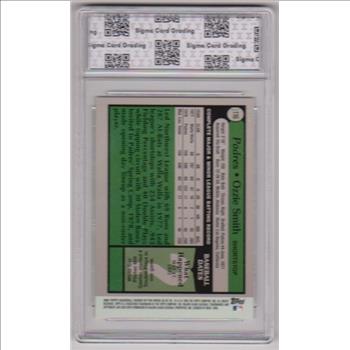 Graded Sigma Mint+ 9.5 - Ozzie Smith 2006 Topps Rookie Of The Week #20 Card