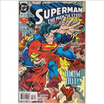 1993 DC Comics Superman The Man Of Steel #27 Issue