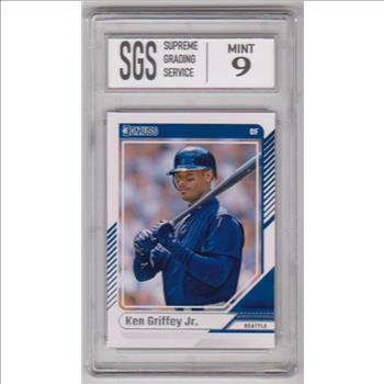 Graded Mint 9 - Ken Griffey, Jr. 2024 Donruss #21 Card