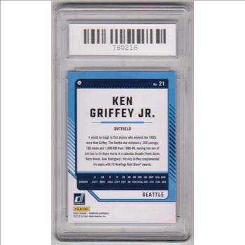 Graded Mint 9 - Ken Griffey, Jr. 2024 Donruss #21 Card