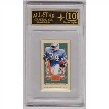 Graded 10 - Earl Campbell 2013 Panini Golden Age Mini #115 Card
