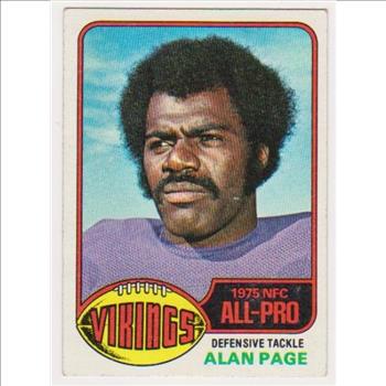 1976 Topps Alan Page #150 Card - HOF'er
