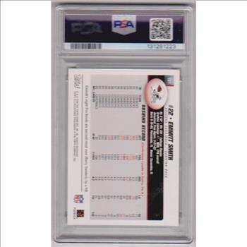 Graded PSA Gem Mint 10 - Emmitt Smith 2004 Topps Collection #191 Card