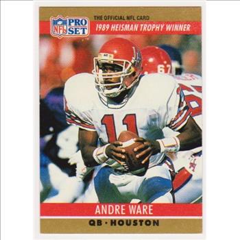 Wrong Front Error - Bo Jackson 1990 Pro Set Football Card