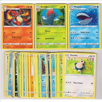 25 Different Pokemon Trading Cards w/ Charmeleon + More