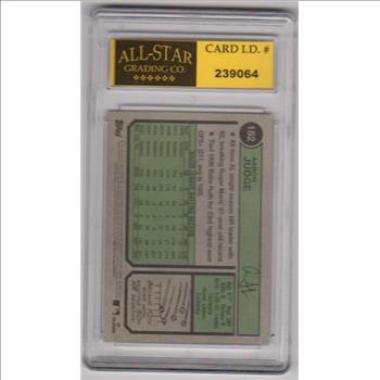 Graded 10 - Aaron Judge 2023 Topps Heritage #152 Card