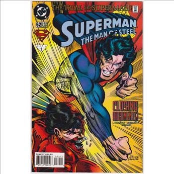 1996 DC Comics Superman The Man Of Steel #52 Issue