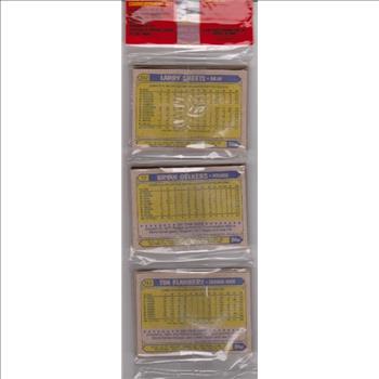 1987 Topps Baseball 49 Card Rack Pack w/ Kirby Puckett On Front