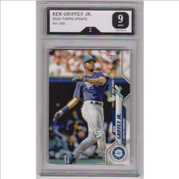Graded Sigma Mint 9 - Ken Griffey, Jr. 2020 Topps Update #U-150 Card