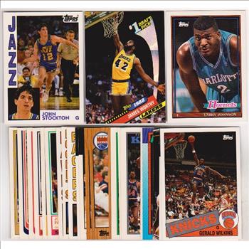 25 Different 1993 Topps  Archives The Rookies Cards w/ John Stockton + More