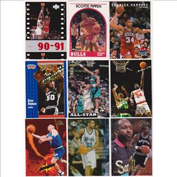 Basketball Card Collection w/ Michael Jordan, Scottie Pippen + More