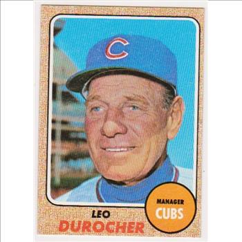 1968 Topps Leo Durocher #321 Card - HOF'er