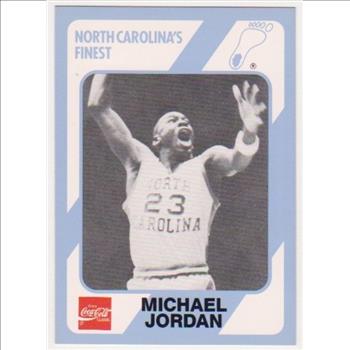 Michael Jordan 1989 North Carolina #65 College Card