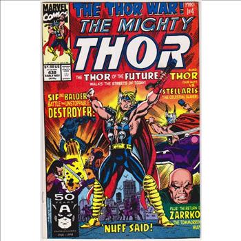1991 The Mighty Thor #438 Issue - Marvel Comics